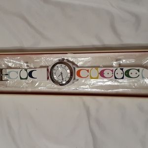 Coach Resin Watch Multi-Color